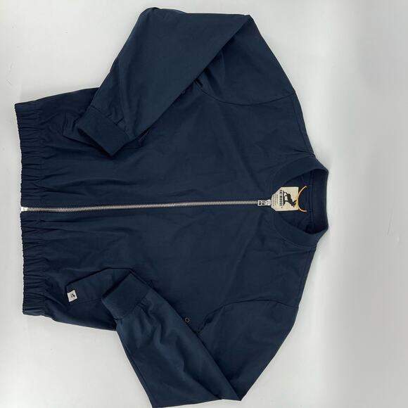 Fat Moose Men's Navy Cotton-blend Anorak Zip Jacket (L) - Picture 6 of 8